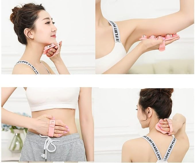 7 Ball Palm Shaped Hand Held Massager, Neck Roller Ball Massager, Portable Health Care Massage Instrument 7 Ball Palm Shaped Hand Held Massager, Neck Roller Ball Massager, Portable Health Care Massage Instrument